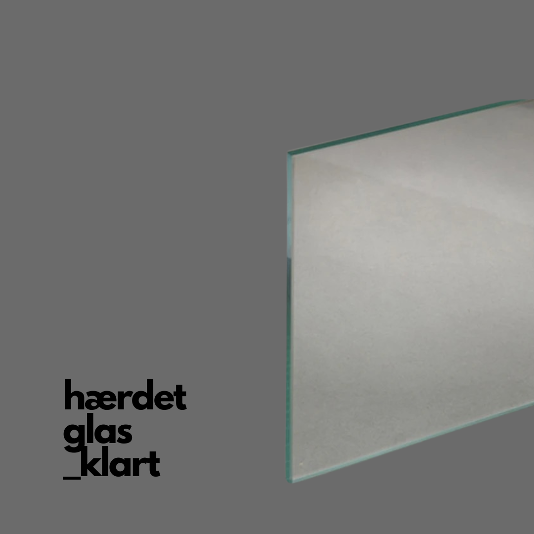 HÆRDET GLAS - KLART