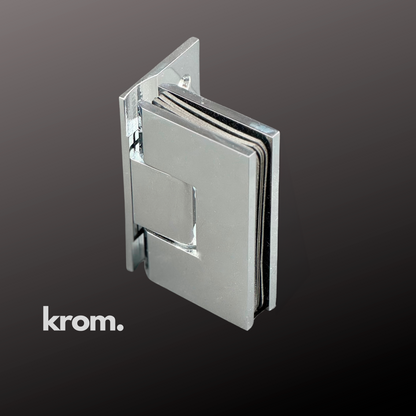 Brusedør - 8mm - Klar